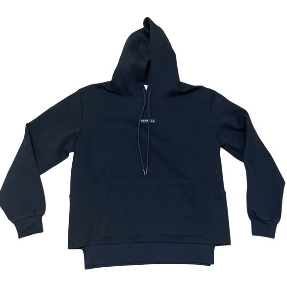 YoungLA‎ Pro Tech Hoodie Pull Over Black Signature Gym Workout Men's Small - Picture 1 of 9